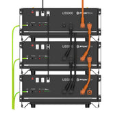 Pylontech US5000 Pack Of 3 With Racks And Cables - 15kWh Energy Storage - VoltaconSolar